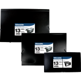 Winnable Poly Expanding File Cheque Black