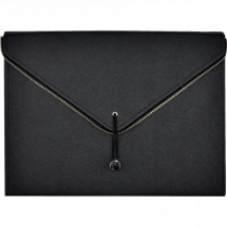 Winnable Expanding Fashion File 13 Pocket Black