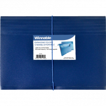 Winnable Expanding Envelope Letter Blue