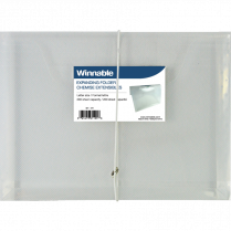 Winnable Expanding Envelope Letter Clear