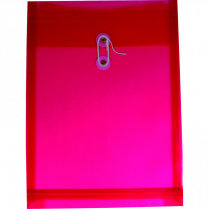 Winnable Expanding Poly Envelope Top Load 9-3/4"x13-1/4" Red