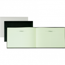 Winnable Guest Book 7"x10" 100 pages Black