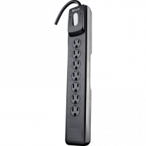 Woods&reg; 7-Outlet Electronics Surge Protector 1,440 joules