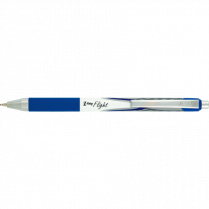 Zebra Z-Grip&trade; Flight Retractable Ball Point Pen Blue 12/box