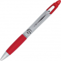 Zebra Z-Grip Max Ballpoint Retractable Pen 1.0mm Red