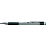Zebra F-301&reg; Retractable Ball Point Pen Fine Point Black 2/pkg
