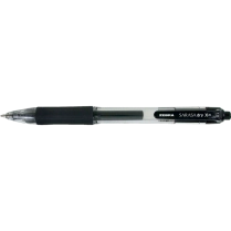 Zebra Sarasa&trade; dry X20 Retractable Gel Pens 1.0mm Black 12/box