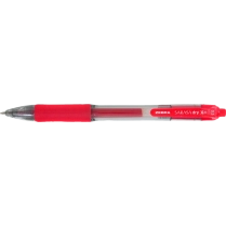 Zebra Sarasa&trade; dry X20 Gel Retractable Pen 0.5mm Red