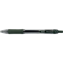Zebra Sarasa&trade; dry X20 Retractable Gel Pen 0.7mm Forest Hunter Green