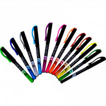 Zebra Sarasa&trade; Porous Gel Pens Assorted Colours 12/pkg
