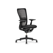 Haworth Zody II Office Chair Black Mesh Back w/Lumbar Support