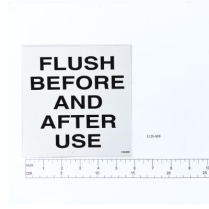Decal- Ambass Flush Please