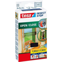 Insect net for window with zip