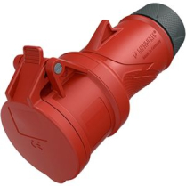 EXTENSION PLUG 5P/16A/400V/IP4