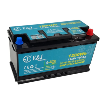 Batteri, E&J Litium 12V 100Ahm