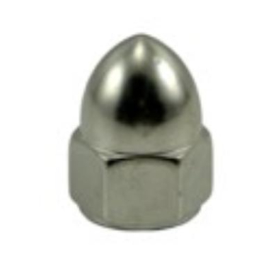 Nut- 10-24 Acorn High Lock SS