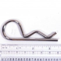 Hairpin- 1in Cotter Zinc