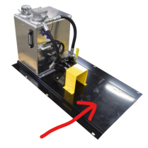 Base- Hyd Motor V/Pump 6.4l