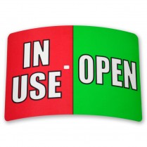 Decal- HT2 In- Use/Open