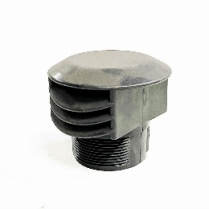 Vent Cap- 2 MPT Wo/Screen Poly