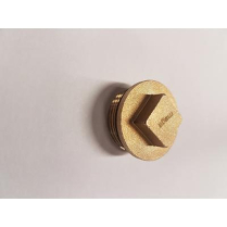 Plug- 3/4 MPT Brass
