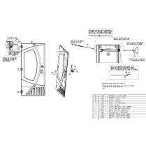 Door Assy- High Rise Pblu