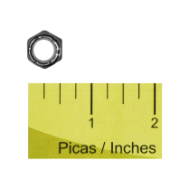 Nut- 3/8-16 Nyloc Thin