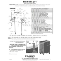 Instruction- High Rise Lift