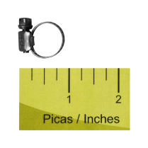 Clamp- Wormdrive #4 Stnls