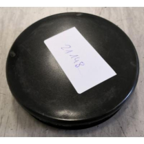 Plug- 4-1/2 Round Poly Black
