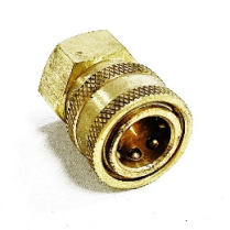 Socket- 3/8 Q/Coupl Cat Female