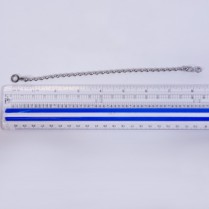 Lanyard- 8in Ball Chain Stnls