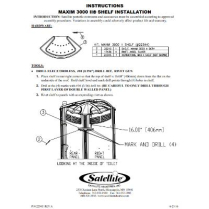 Instruction- MX3 II Shelf