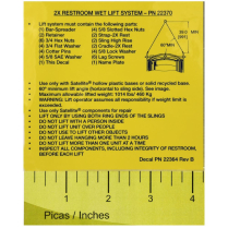 Decal- Double Hook Plated Lift