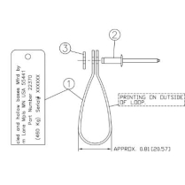 Kit-Name Plate 2xrest Wet Lift