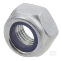 Nut- Hex M5 X 0.8 Nyloc Stnls