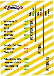 Decal-Maintenance Check Engine