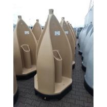 Uriclean- 3Man Urinl Sand/Blck