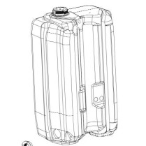 Tank Assy- Tag4 Greywater Dgry