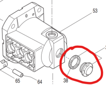 Gauge - Oil CAT Bubble Style