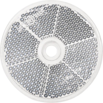 REFLECTOR WHITE, ROUND WITH HO