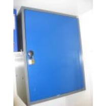 Wall cabinet steel blue R