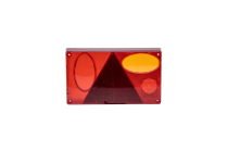 REAR LIGHT PLATIC COVER - H.,