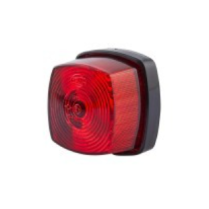 MARKER LAMP. SQUARE. RED