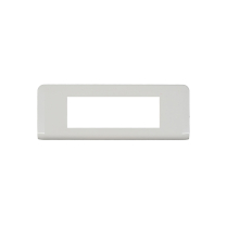 Moldura horizontal branca de 6 m. Legrand