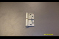 Hinge left, galvanized