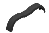 Double mudguard (520), black