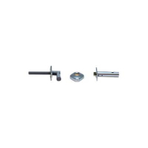 TOILET LOCK WITH RED/WHITE IND