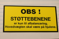 SIGN 60X120 MM REGARDING SUPPO