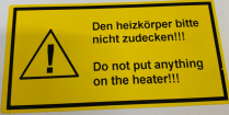Decal, Heater GER